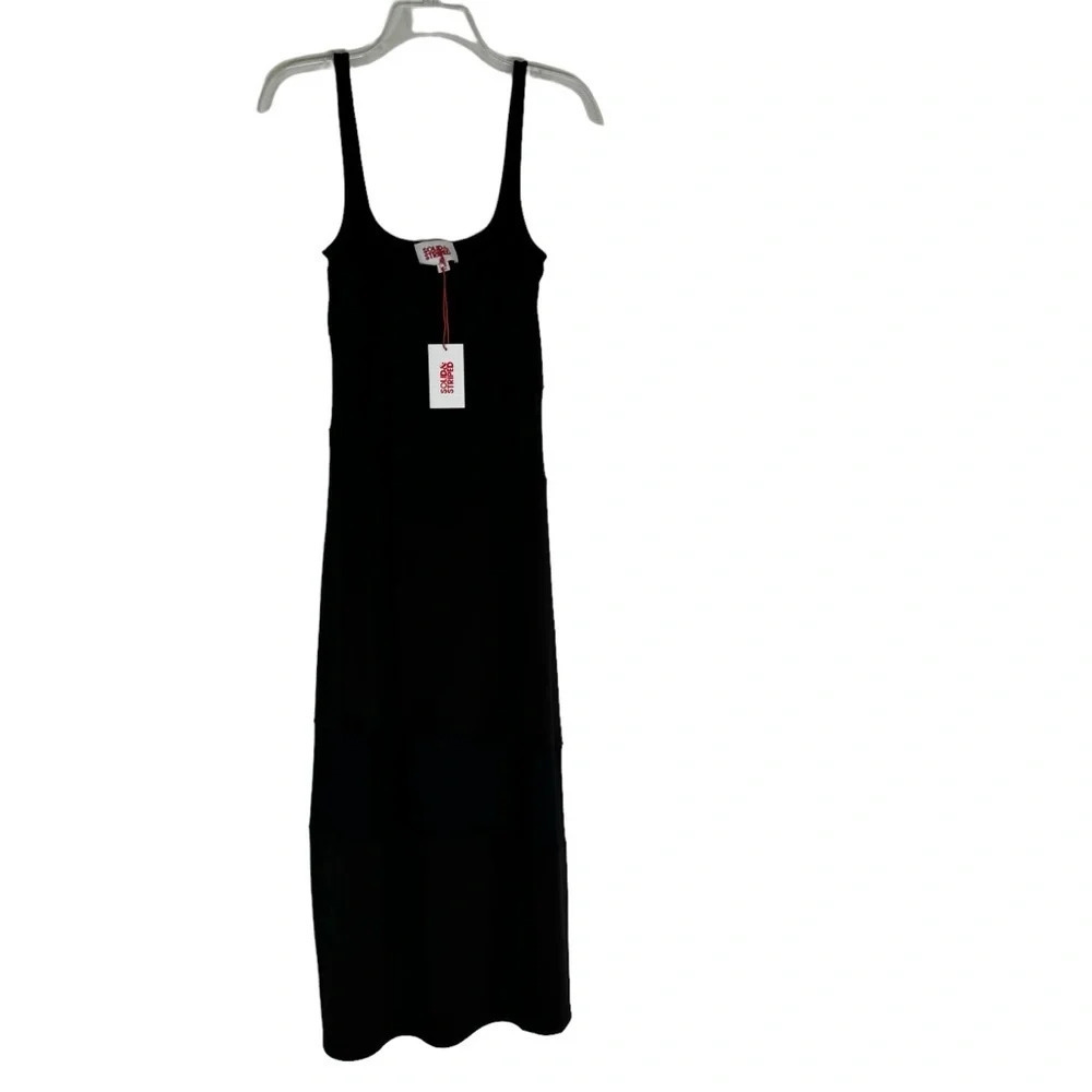 Solid & Striped Kimberly Tank Coverup Dress Black Size S NWT - Picture 5 of 12